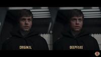 Hasil deepfake Luke Skywalker muda di serial The Mandalorian karya Youtuber Shamook (Tangkapan Layar Youtube Shamook)