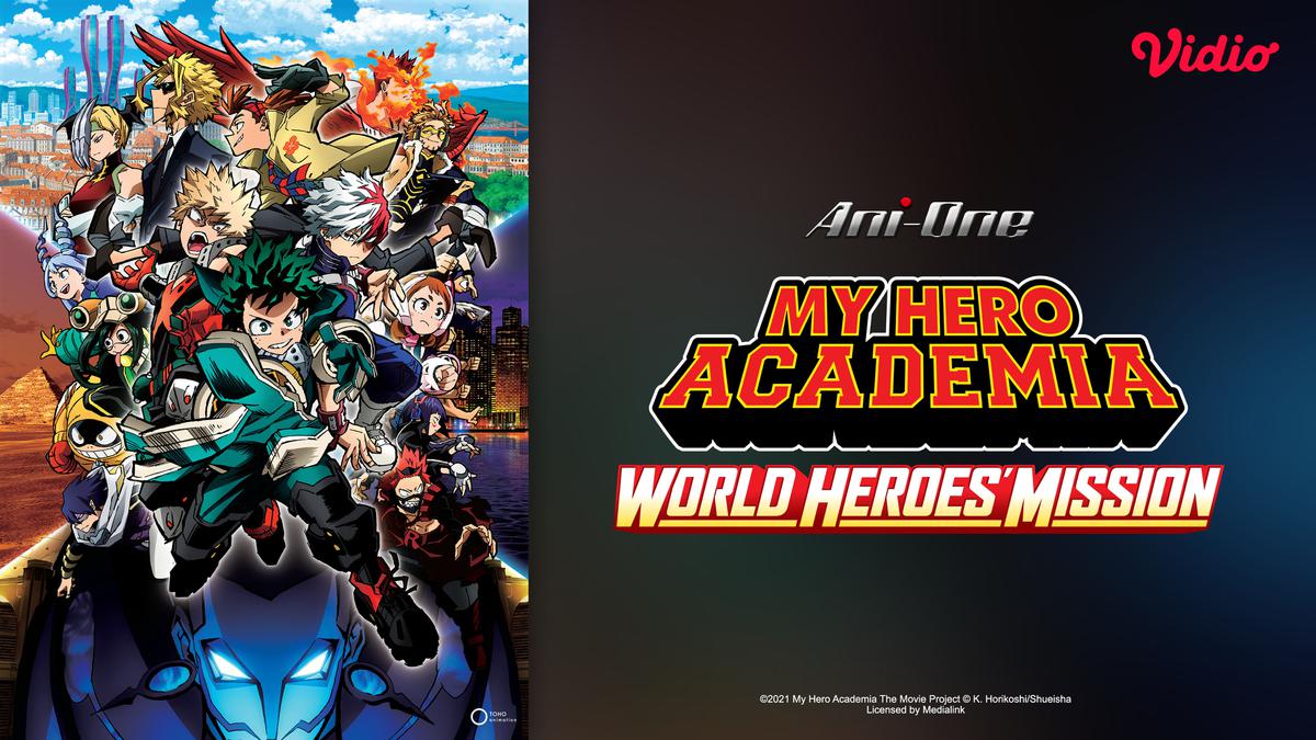 Film Anime My Hero Academia: World Heroes' Mission Hadir di Vidio
