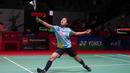 Di tunggal putri, Indonesia meloloskan Putri Kusuma Wardani ke babak utama setelah di kualifikasi mengalahkan pemain Mesir, Doha Hany dengan dua game langsung 21-4, 21-8. (PBSI)