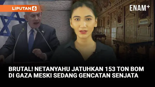 Perdana Menteri Israel Benjamin Netanyahu mengumumkan bahwa Israel telah menjatuhkan 153 ton bom ke Gaza sebagai balasan terhadap Hamas, yang dituduh Israel telah membunuh 2 tentara Israel.