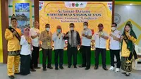 Pj Gubernur Sulbar, Akmal Malik menghadiri MTQ XXIX Nasional di Banjarmasin, Kalimantan Selatan (Foto: Liputan6.com/Humas Pemprov Sulbar)