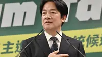 Wakil Presiden Taiwan William Lai merupakan salah satu calon presiden dalam Pilpres Taiwan 2024. (Dok. AFP/ Sam Yeh)