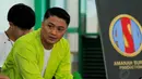 Salah satu pemain ABG Jadi Manten, Ferry Maryadi, saat acara syukuran di kawasan Petamburan, Jakarta, Selasa (5/8/14). (Liputan6.com/Andrian M Tunay)