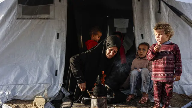 Cuaca Ekstrem Perparah Krisis Kemanusiaan di Gaza