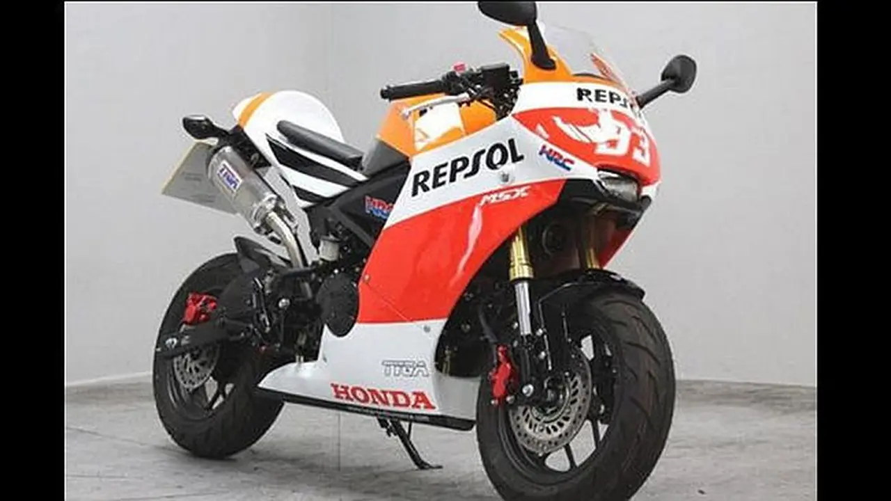 Motor minimoto disulap menjadi seperti motor Marc Marquez