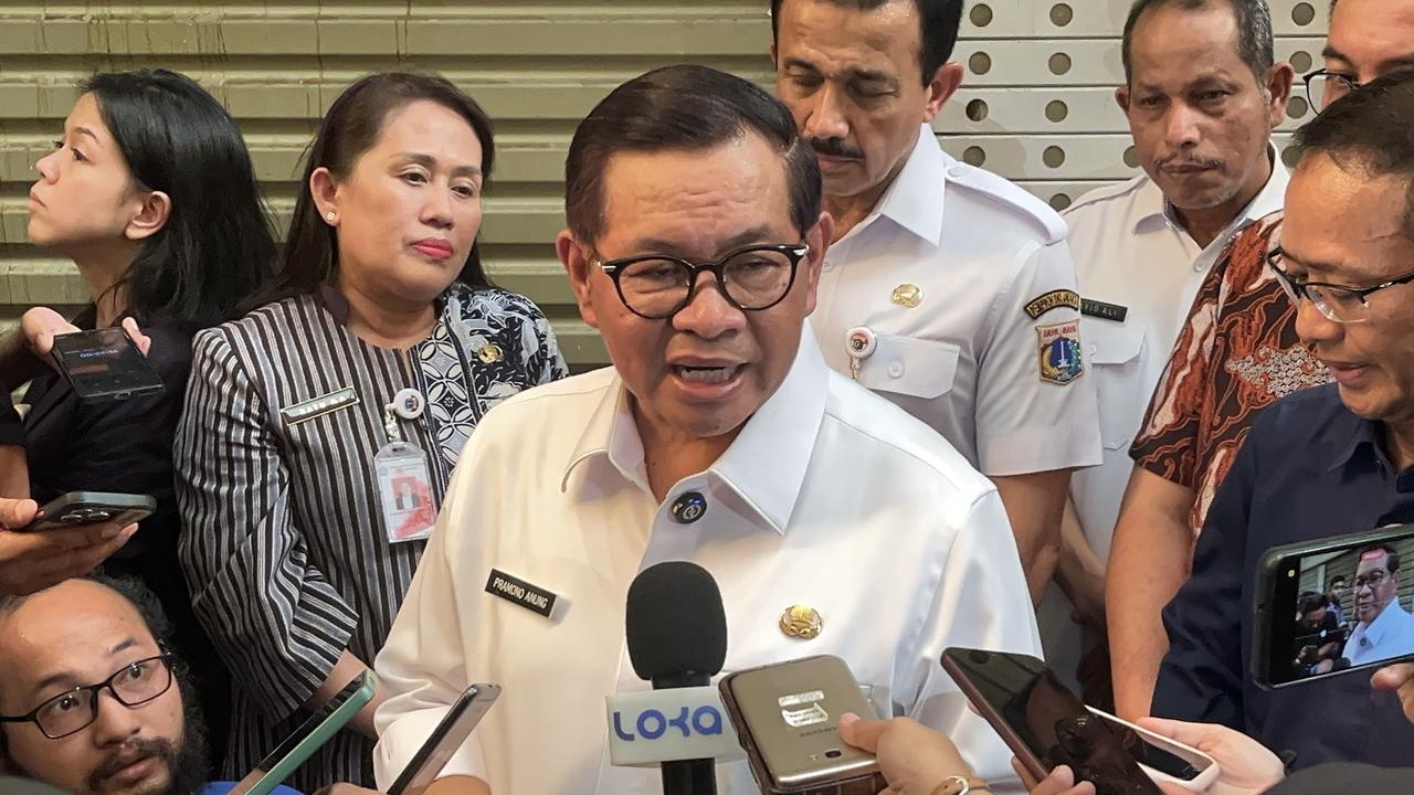 Gubernur DKI Jakarta Pramono Anung di Distrik Blok M, Jakarta Selatan, Rabu (3/9/2025) (Liputan6.com/Winda Nelfira)