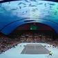 Lapangan Tenis Bawah Laut Pertama di Dunia (sumber: Arabian Business)