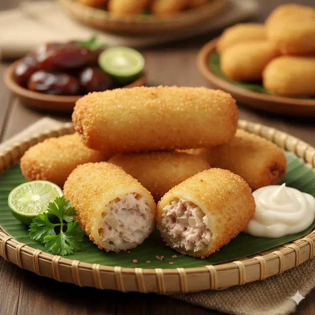 Resep risol isi kekinian (Foto: Gemini AI)