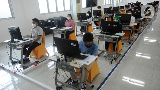 Begini Suasana UTBK-SNBT 2023 di Universitas Veteran Depok