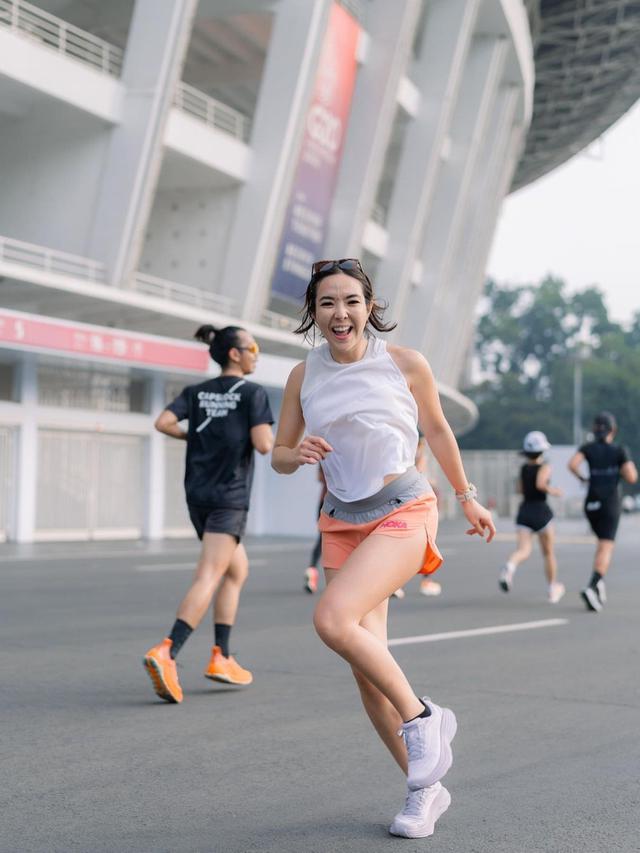 Gisella Anastasia lakoni kembali olahraga lari (Instagram/gisel_la)