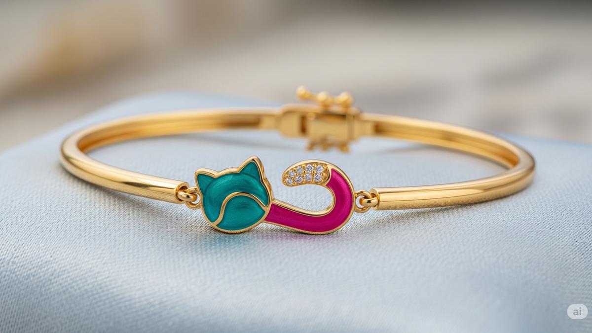 7 Model Gelang Emas 916 Ekor Kucing Terbaru 2025, Cocok untuk Semua Usia