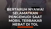 Aksi heroik terekam kamera! Seorang polisi di Southlake, Texas, berhasil menyelamatkan seorang pengemudi hanya beberapa detik sebelum mobilnya dilalap api.