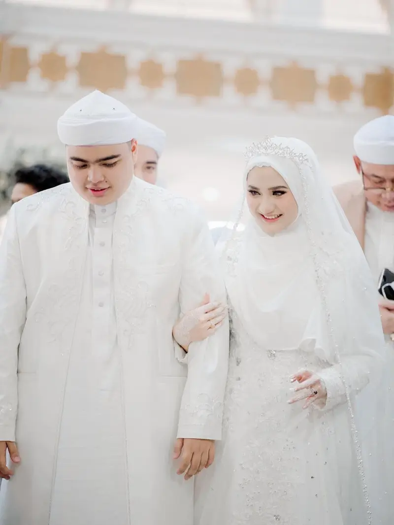 7 Momen Akad Nikah Ameer Azzikra Adik Alvin Faiz, Penuh Kebahagiaan