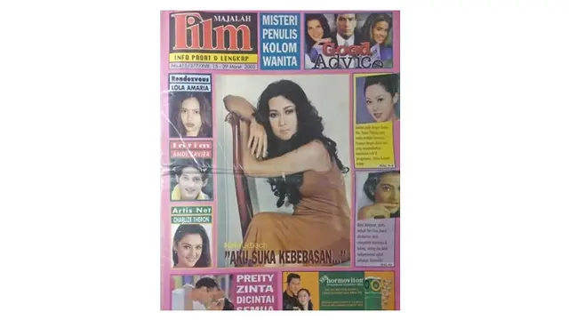 7 Potret Seleb Cantik saat Jadi Cover Majalah Zaman Dulu, Bikin Pangling