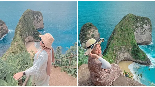 6 Potret Beda Penampilan Santyka Fauziah dan Putri Delina, Terpaut Usia 7 Tahun