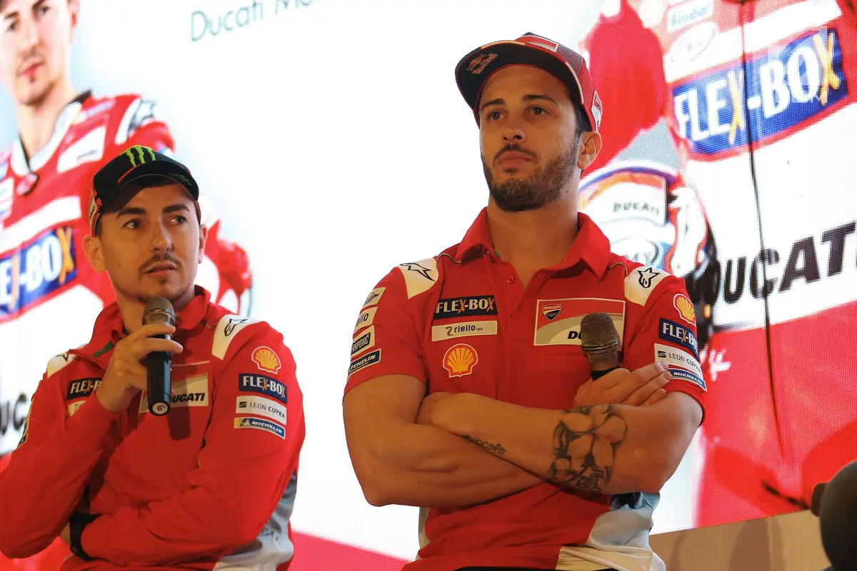 Jorge Lorenzo dan Andrea Dovizioso