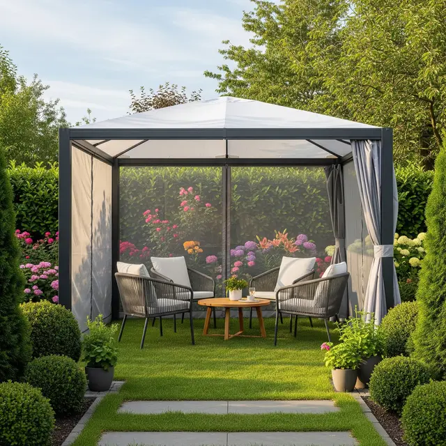 Tren Gazebo Minimalis Modern 2026 yang Banyak Dicari Pemilik Rumah