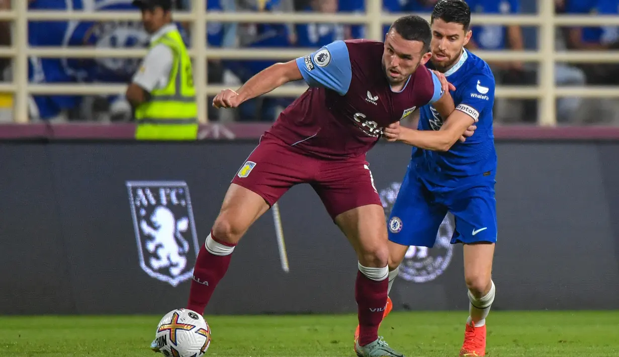Chelsea Tumbang dari Aston Villa di Laga Uji Coba Foto