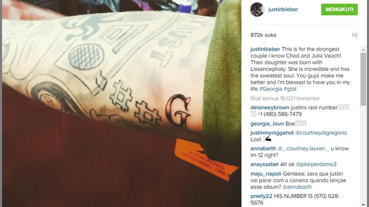 [Bintang] Justin Bieber