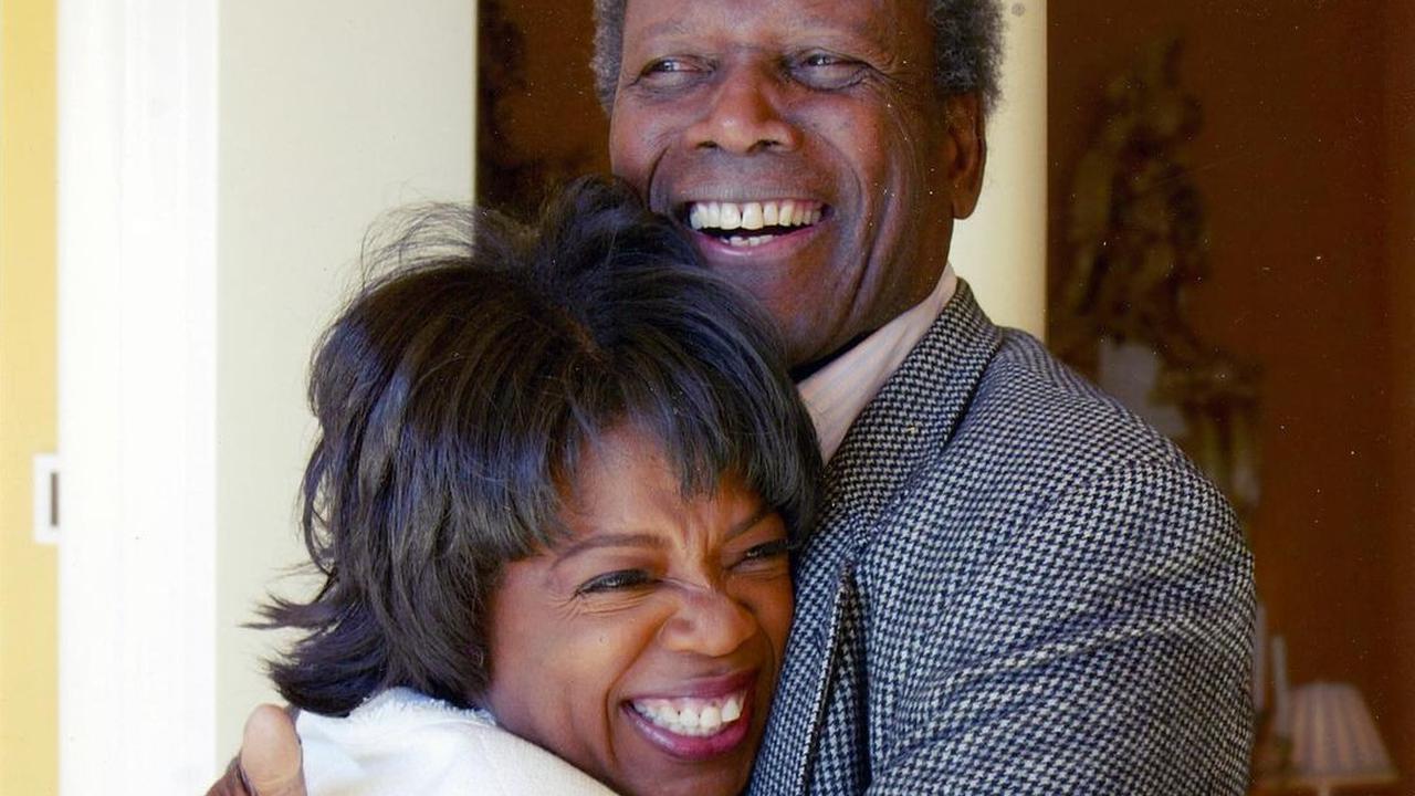 Oprah Winfrey dan Sidney Poitier.