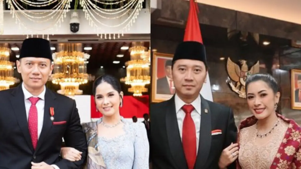 Annisa Pohan dan Aliya Rajasa saat Hadir Pelantikan Prabowo-Gibran