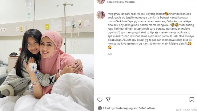 Meggy Wulandari (Foto: Instagram/@meggywulandari_real)
