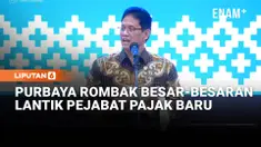 Menteri Keuangan Purbaya Yudhi Sadewa merombak pejabat Kementerian Keuangan, khususnya pejabat Direktorat Pajak, Jumat (6/2). Ada 43 pejabat pajak yang dirombak.