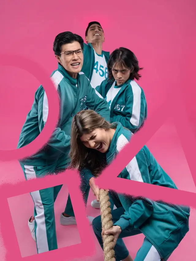 6 Pemotretan Seleb Berdandan Ala Pemain Squid Game, Adhisty Zara Mirip Banget