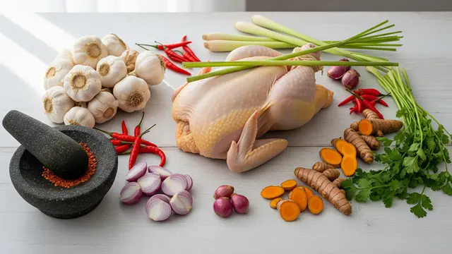 Cara Membuat Ayam Ungkep agar Awet Disimpan di Freezer/AI Generated