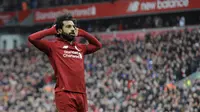 2. Mohamed Salah (Liverpool) - 19 Gol (3 Penalti). (AP/Nick Potts)
