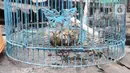 <p>Kondisi kandang hewan peliharaan milik warga yang hangus terbakar dampak kebakaran Depo Pertamina Plumpang di Jalan Koramil, Rawa Badak, Jakarta, Sabtu (4/3/2023). Saat terjadi ledakan disusul kebakaran hebat, warga mencium bau gas yang sangat menyengat. (Liputan6.com/Herman Zakharia)</p>