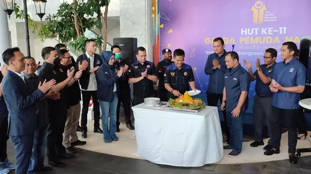 Perayaan Hari Ulang Tahun (HUT) ke-11 Garda Pemuda NasDem (GPND) di NasDem Tower, Jakarta, Jumat (15/7/2022) (Istimewa)