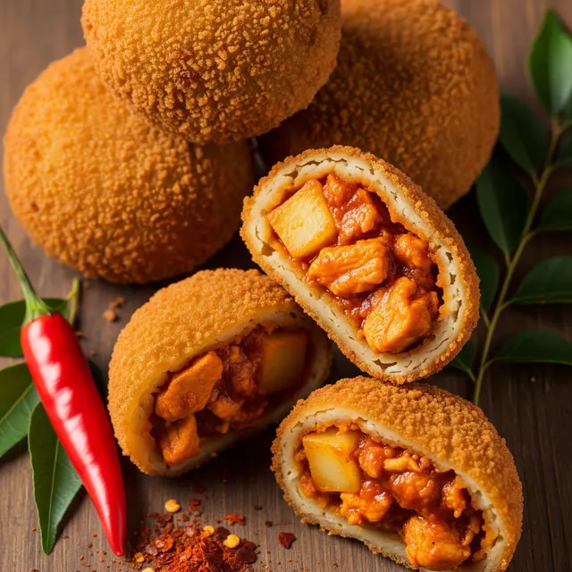 Kroket Isi Lumer untuk Takjil 2026 (Image by Gemini AI)