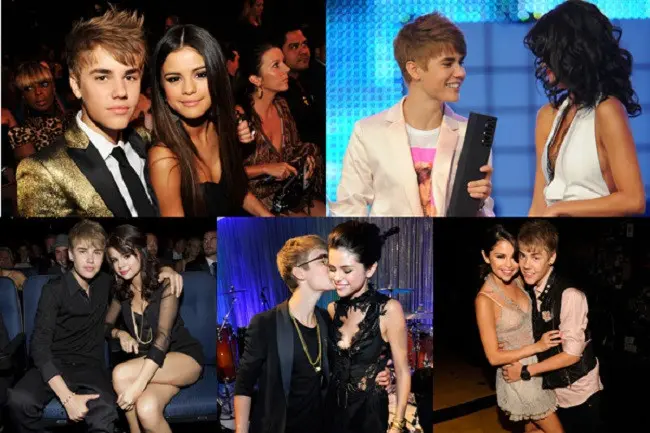 Kemesraan Selena Gomez dan Justin Bieber saat masih berpacaran. (via. Seventeen)