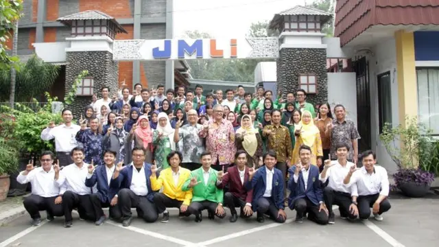 PT Jasa Marga (Persero) Tbk menggelar Program Magang Bersertifikat yang diselenggarakan di Jasa Marga Learning Institute (JMLI), Jakarta, Jumat (24/8/2018).