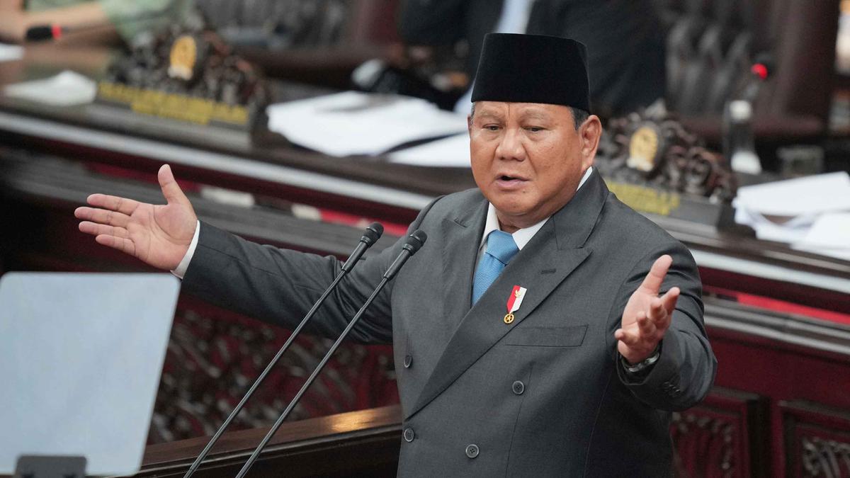 Momen Presiden Prabowo Sampaikan Pidato pada Rapat Paripurna ke-19 DPR