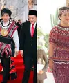 Presiden Jokowi melanjutkan tradisinya mengenakan pakaian adat di sidang tahunan MPR 2023. [@jokowi]