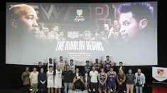 Indonesian Basketball League (IBL) resmi mengawali musim kompetisi IBL GoPay 2026 melalui konferensi pers pembukaan musim IBL 2026 di kawasan Senayan, Jakarta, Selasa (6/1/2026). (Bola.com/M Iqbal Ichsan)