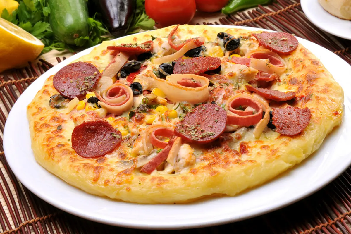pizza kentang