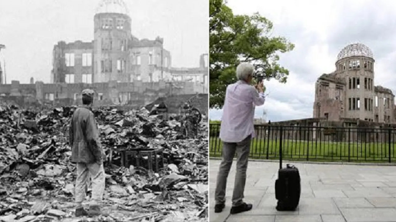 Foto Dramatis Hiroshima-Nagasaki Sejak Bom Atom Hingga Saat Ini