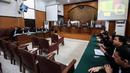 Suasana sidang terdakwa kasus pembunuhan Brigadir Yosua, Richard Eliezer Pudihang Lumiu dengan agenda pembacaan replik atau tanggapan Jaksa Penuntut Umum (JPU) di Pengadilan Negeri Jakarta Selatan, Senin (30/1/2023). (Liputan6.com/Johan Tallo)