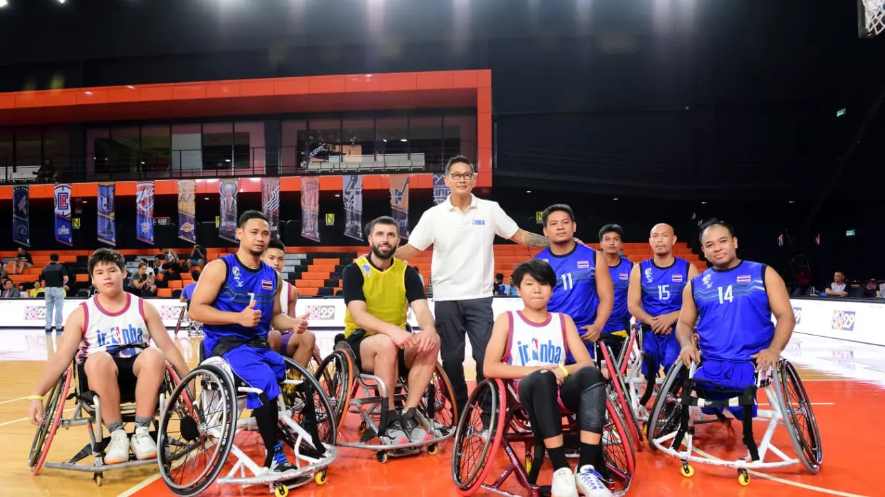 Kisah Nick Bhirombhakdi Ajak Dua Bintang NBA Jajal Basket Kursi Roda