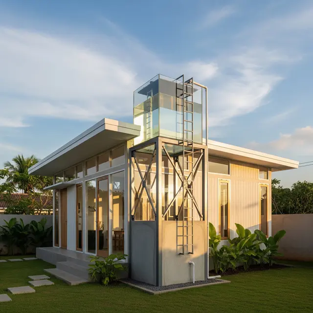 9 Desain Tempat Toren Air di Rumah Minimalis, Estetika dan Fungsional