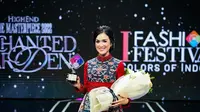 Lestarikan Budaya dan Wastra Indonesia, Desainer Laely Indah Raih Penghargaan. (Instagram @laelypassions)