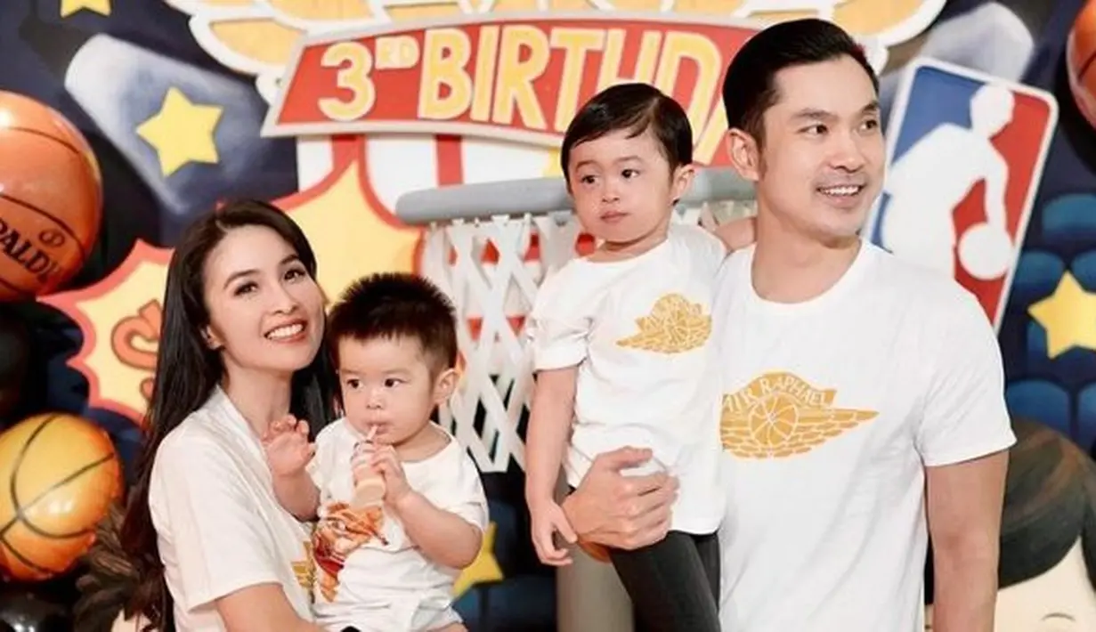 Sandra Dewi merayakan ultah anaknya (Instagram)