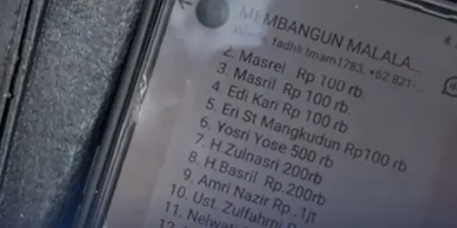 Warga Rela Urunan Uang untuk Anak Kuli Angkut di Sumbar yang Diterima Masuk ITB