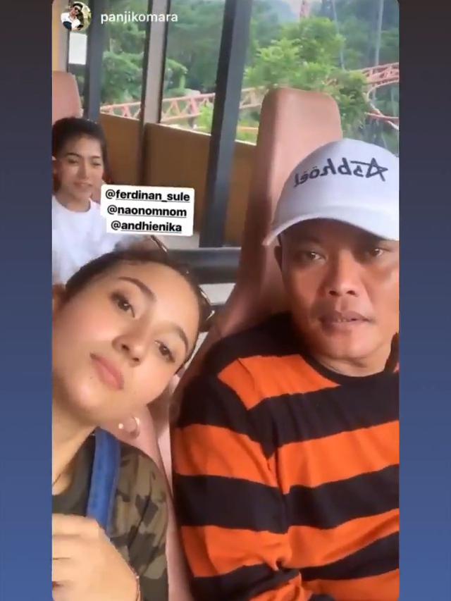 Kebersamaan Sule dan Naomi Zaskia (Instagram Stories)