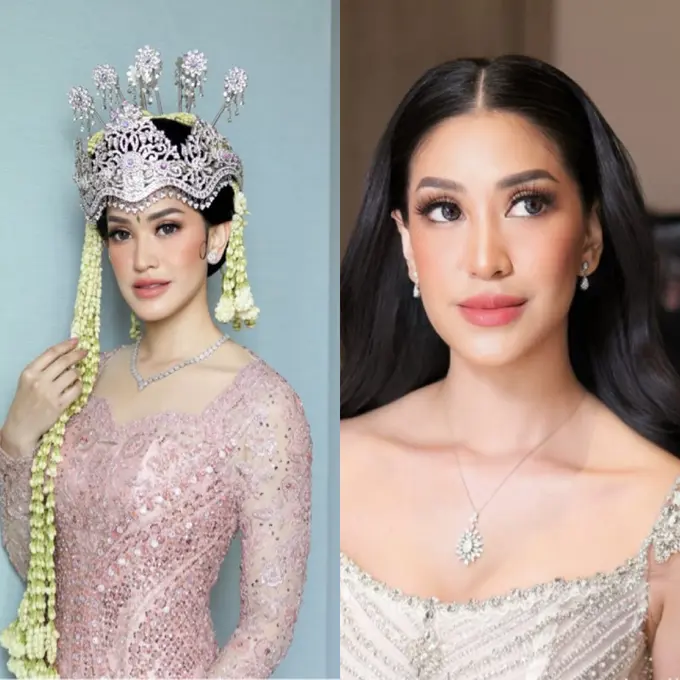 Pesona Elma Agustin ex Girlband Princess saat Menikah