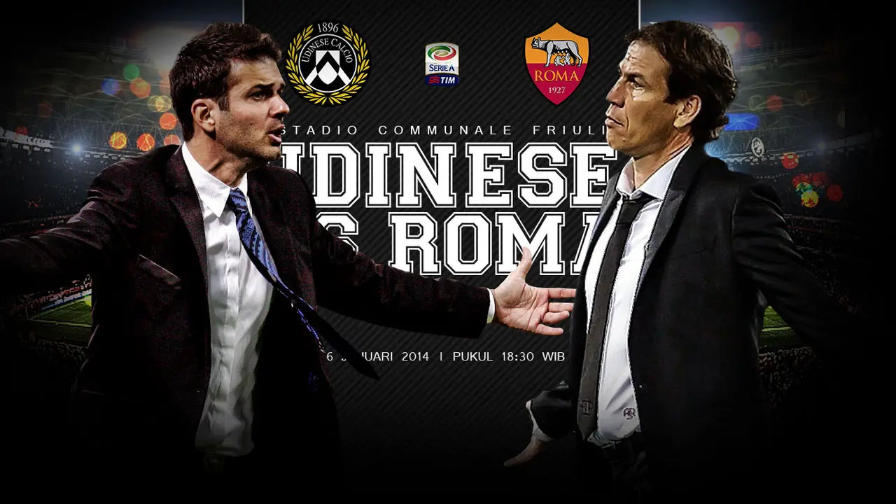 Prediksi Udinese vs AS Roma (Liputan6.com/Yoshiro)