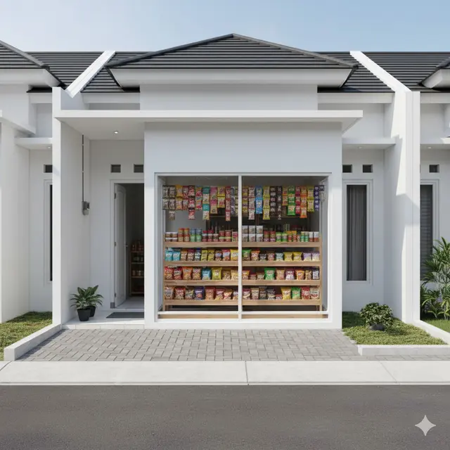 Desain Warung Sembako